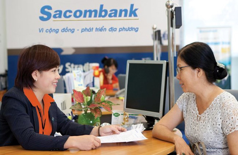 Giao dịch trong lịch làm việc của ngân hàng Sacombank