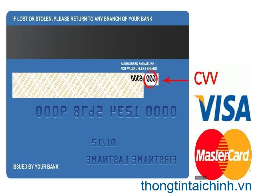 Điền đầy đủ 3 chữ số của mã CVV để liên kết với tài khoản thẻ ATM Vietcombank