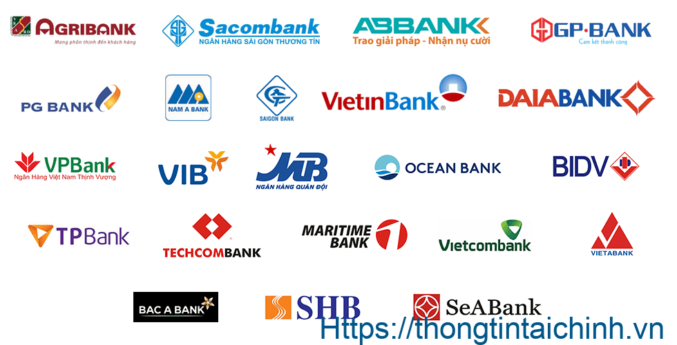 Hệ thống các ngân hàng liên kết với Vietcombank mà bạn có thể rút tiền tại các điểm ATM khác ngân hàng
