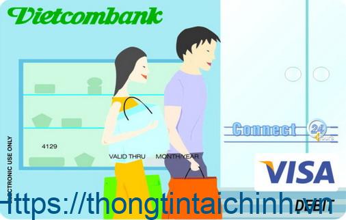 Sử dụng thẻ Visa Connect24 Vietcombank mang đến cho khách hàng rất nhiều tiện ích