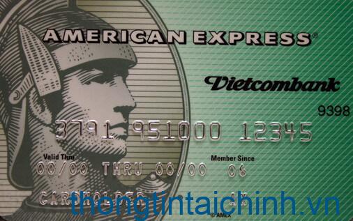 Thẻ American Express Vietcombank là sản phẩm độc quyền của ngân hàng Vietcombank tại thị trường Việt Nam
