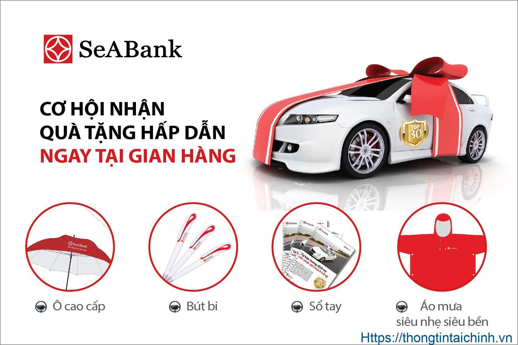 Lãi suất vay mua xe tại ngân hàng SeABank là 8,9%/năm cố định trong 12 tháng