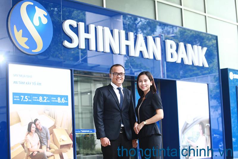 Ngân hàng Shinhan Bank với vốn đầu từ 100% từ nước ngoài