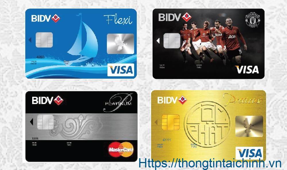 Các dòng thẻ Credit của ngân hàng BIDV phù hợp với mọi đối tượng từ thu nhập từ thấp đến cao