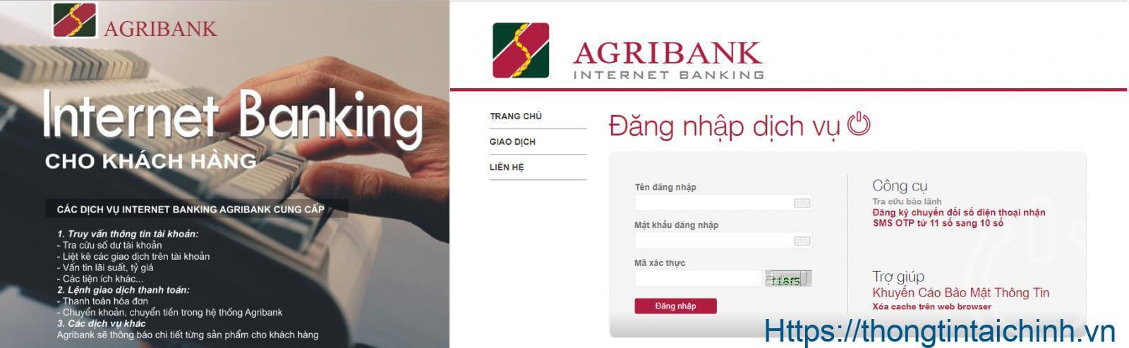 Chuyển khoản ngân hàng Agribank qua điện thoại
