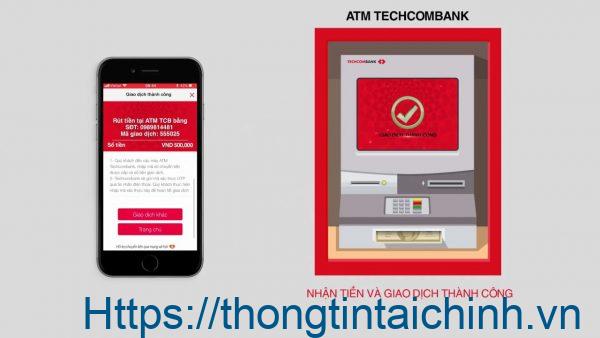 Chuyển tiền thông qua hệ thống ATM của ngân hàng Techcombank