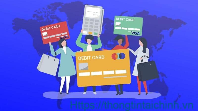 Thẻ ghi nợ Visa Debit thanh toán dịch vụ ưu đãi