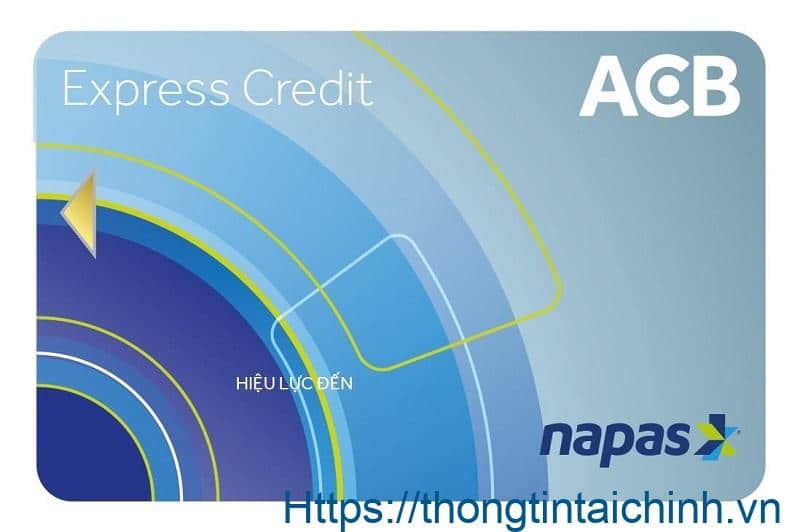 Thẻ tín dụng nội địa ACB Express nhận nhiều ưu đãi khi sử dụng