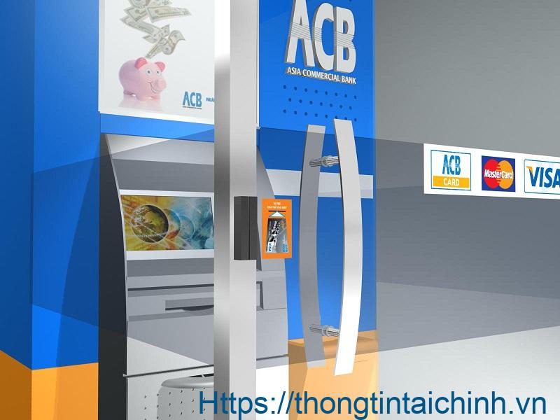 Tra cứu thẻ ACB tại ATM 