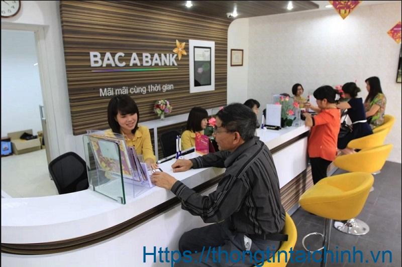Dịch vụ tại ngân hàng Bắc Á