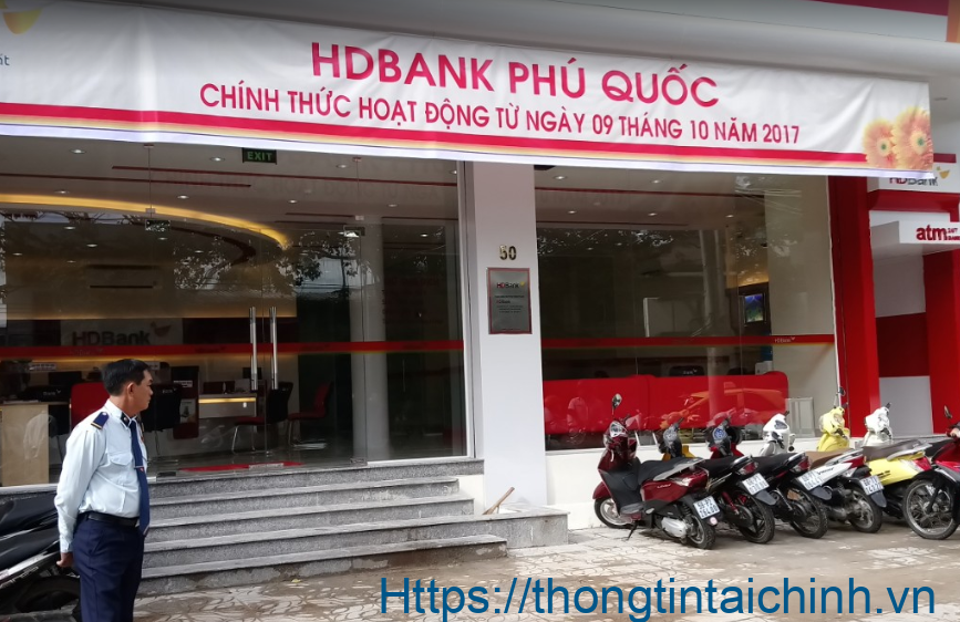 HDBank ATM được lắp đặt ở các chi nhánh/phòng giao dịch của ngân hàng trên toàn quốc