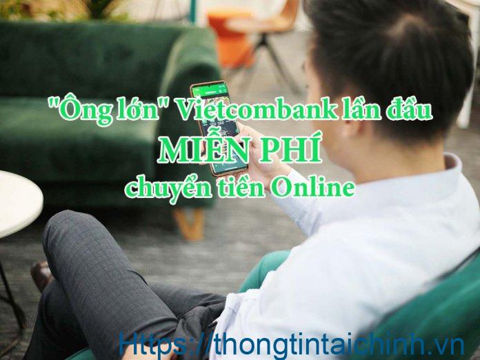 Vietcombank miễn phí chuyển tiền Online