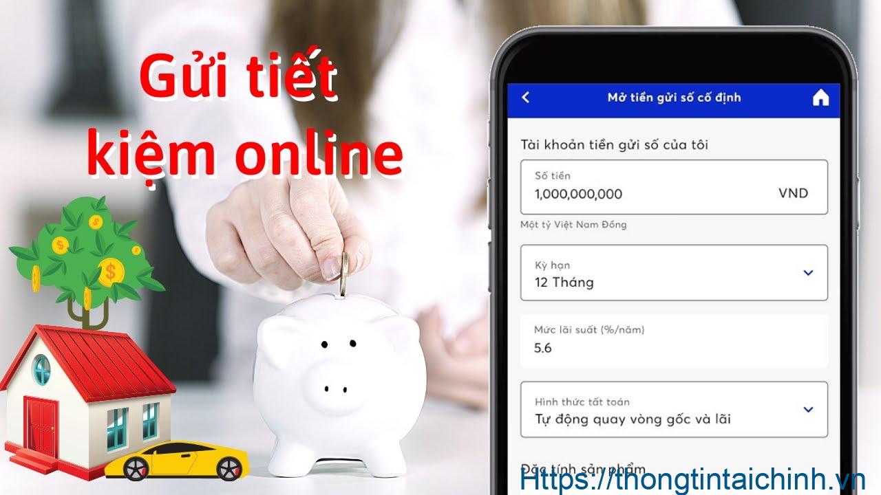 Dịch vụ gửi tiết kiệm online MB Bank cho phép khách hàng mở tài khoản tiết kiệm ngay tại nhà, không cần đến quầy giao dịch