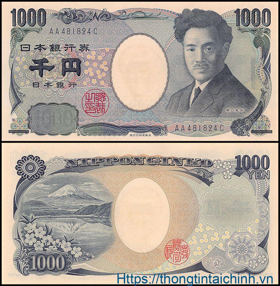 Mệnh giá 1.000 Yên Nhật Bản