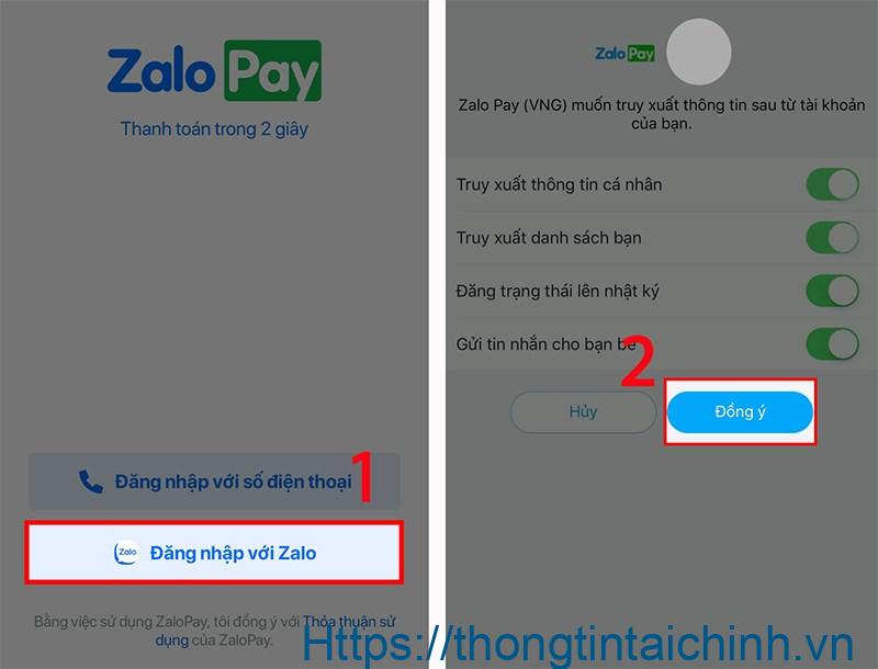 Có hai cách đăng ký tài khoản Zalo Pay