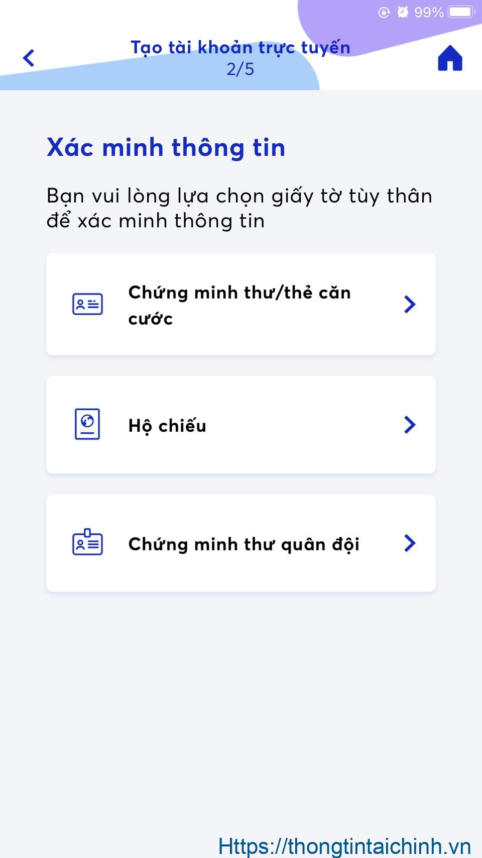 mo-tk-mbbank-online-chon-giay-to-tuy-than