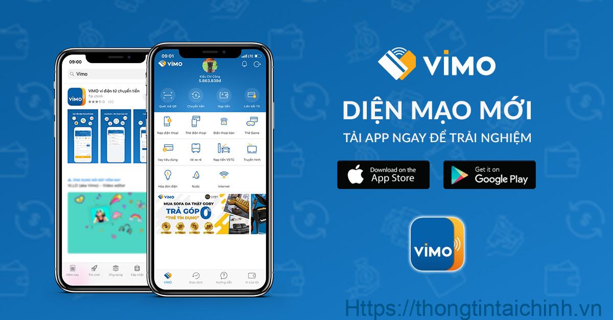 Tải ứng dụng Vimo về điện thoại trước khi đăng ký tài khoản cá nhân