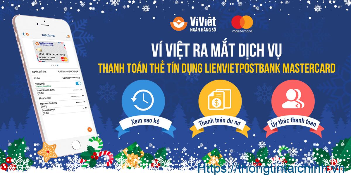 Ví điện tử Ví Việt là sản phẩm của LienVietPostBank