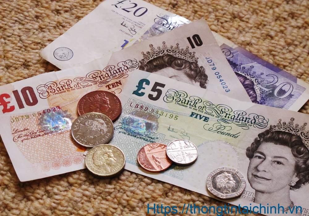 Bảng Anh là đơn vị tiền tệ chính thức của Vương quốc liên hiệp Anh và Bắc Ireland
