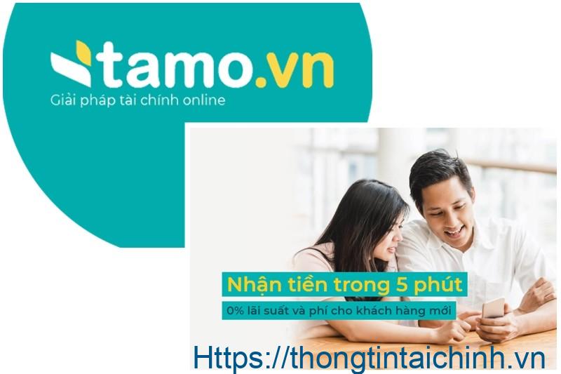 Tamo là website hỗ trợ người dùng vay tiền nhanh