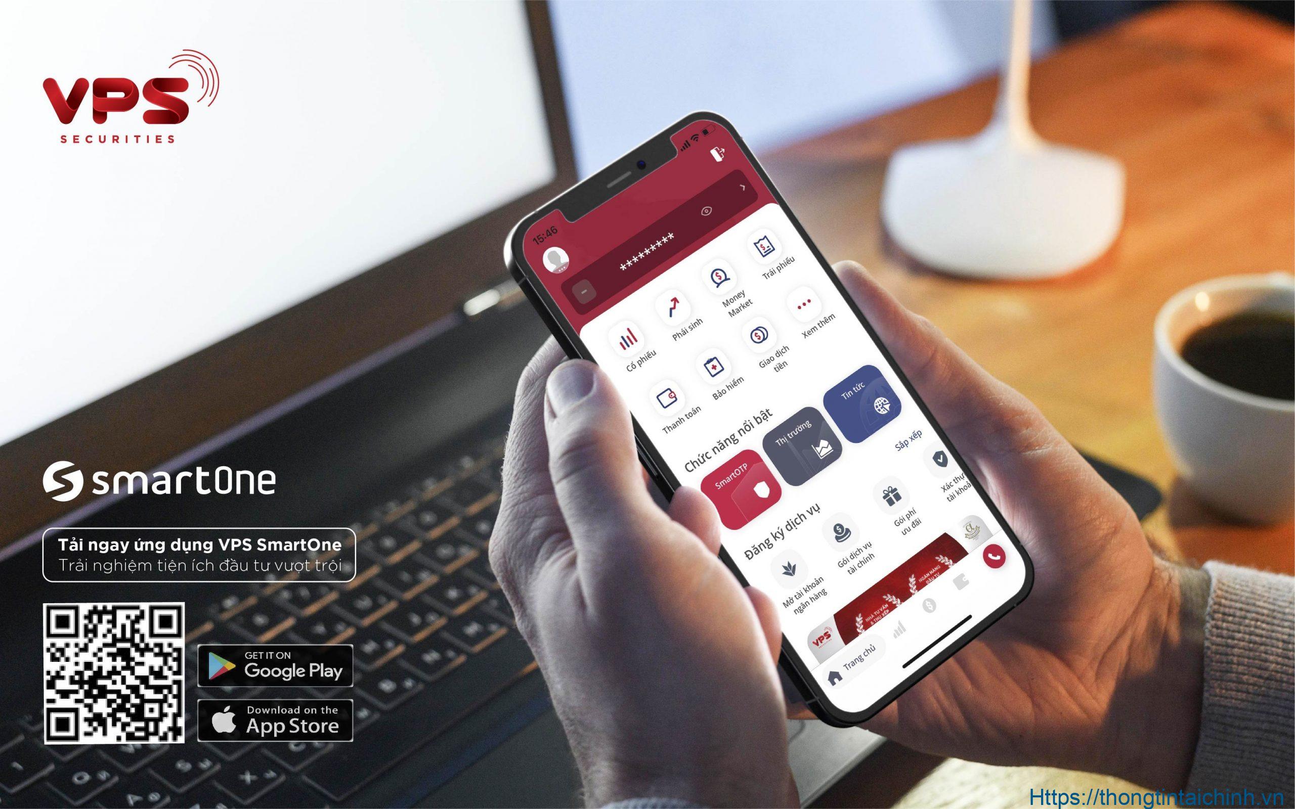 App SmartOne thuộc Công ty Chứng khoán Ngân hàng Việt Nam Thịnh Vượng VPBS