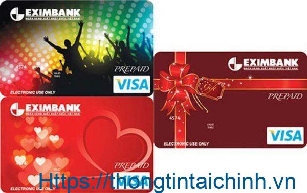 Ngân hàng Eximbank đang phát hành những dòng thẻ tín dụng nào?