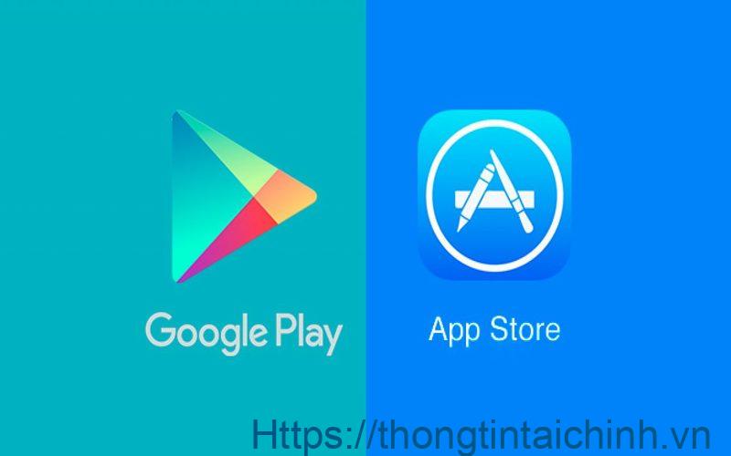 Tải ứng dụng Agribank E-Mobile Banking trên nền tảng Google Play hay App Store